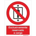 Exclusivamente reservado a transporte de carga 21409