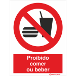 Proibido comer ou beber 21465
