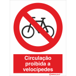 Circulação proibida a velocípedes 21476