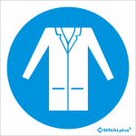 Obrigatório usar bata de proteção 22165