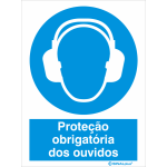 Proteção obrigatória dos ouvidos 22290