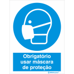 Obrigatório usar máscara de proteção  22425