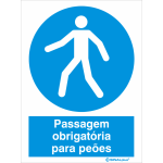 Passagem obrigatória para peões 22484