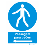Passagem para peões 22485