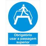Obrigatório usar a passagem superior 22494