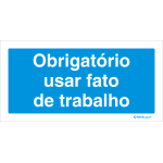 Obrigatório usar fato de proteção 22707