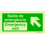 Saída de emergência - Emergency Exit 23754