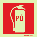 Extintor de pó químico 24102