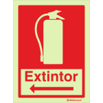 Extintor à esquerda 24252