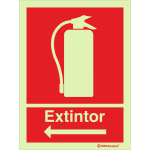 Extintor à esquerda 24261