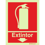 Extintor em baixo 24263
