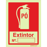 Extintor de pó químico 24273