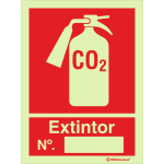 Extintor de CO2 24345