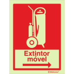 Extintor móvel à direita 24363