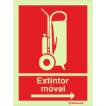 Extintor móvel à direita 24368