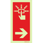 Botoneira de alarme à direita 24546