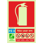 Extintor de pó D 24659