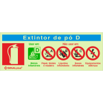 Extintor de pó D 24669