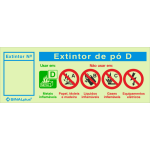 Extintor de pó D 24670