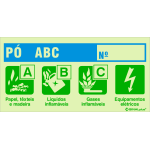 Extintor de pó químico ABC 24677