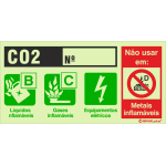 Extintor de CO2 24680