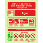 Instruções de utilização Boca de incêndio armada tipo carretel 24417