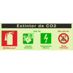Extintor de CO2 24696