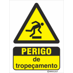 Perigo de tropeçamento 25401