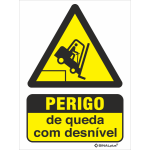Perigo de queda com desnível 25482