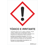 Tóxico e irritante 28157