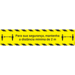 Aguarde aqui a sua vez / Mantenha a distância de segurança 30221