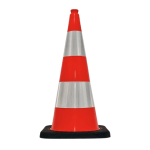 Cone PVC flexível refletor 41505