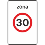 G4 - Zona de velocidade limitada 53105