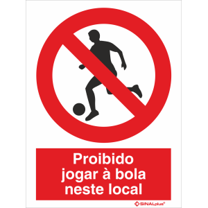 Proibido jogar à bola neste local 21401