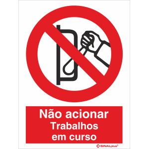 Não acionar - Trabalhos em curso 21453