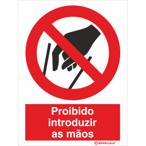 Proibido introduzir as mãos 21455