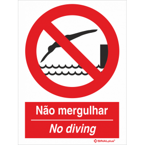 Não mergulhar / No diving 21467