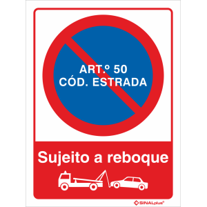 Artigo 50 Estacionamento proibido Sujeito a reboque 21812