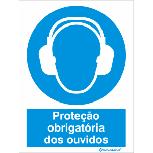 Proteção obrigatória dos ouvidos 22290