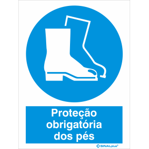 Proteção obrigatória dos pés 22301
