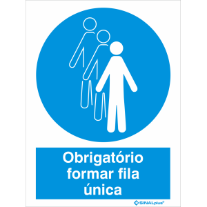 Obrigatório formar fila única 22403