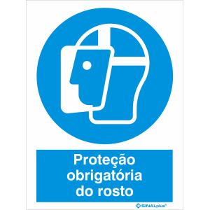 Proteção obrigatória do rosto 22411
