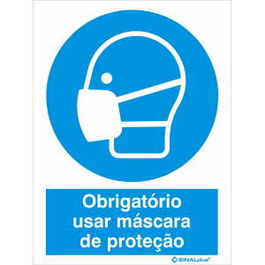 Obrigatório usar máscara de proteção  22425