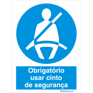 Obrigatório usar cinto de segurança 22445