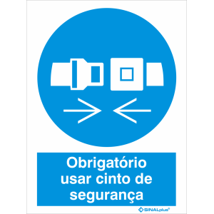 Obrigatório usar cinto de segurança 22449