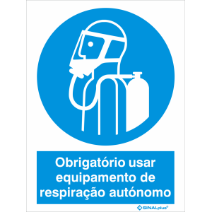Obrigatório usar equipamento de respiração autónomo 22462