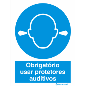 Obrigatório usar protetores auditivos 22480