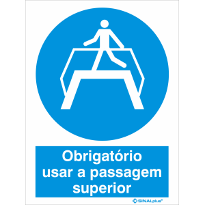 Obrigatório usar a passagem superior 22494