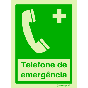 Telefone de emergência 23479