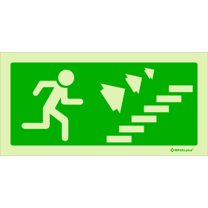 Escadas de emergência a subir à direita Escadas de emergência a subir à direita 23592